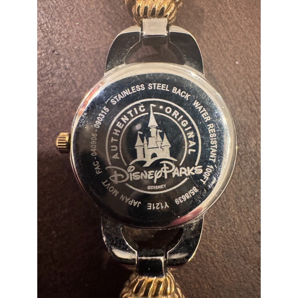 Disney Parks Minnie Mouse Two-Tone Bracelet Watch Original Authentic Disney Pink - Picture 11 of 16